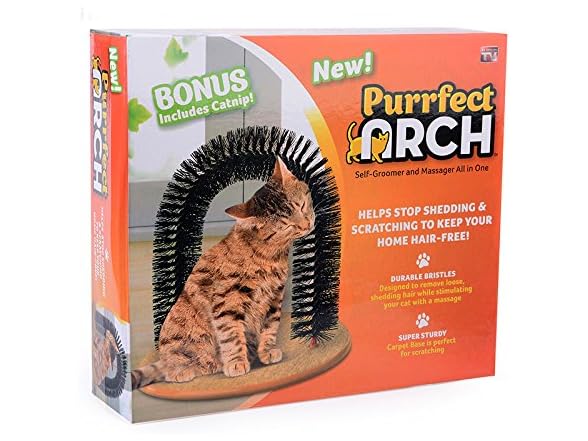 BUYTER Cat Massage Scratching Bristle Arch