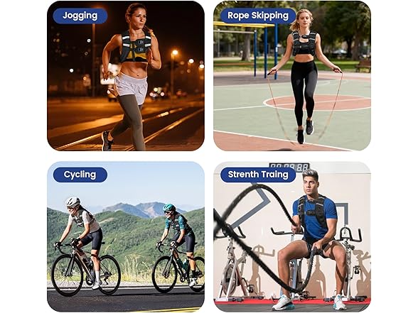 Zikopomi Weighted Vest | 8 or 20lbs