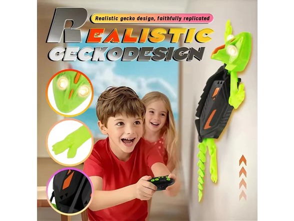 Remote Control Wall Climbing Lizard Toy