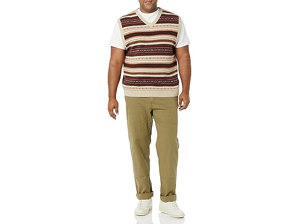 Amazon Essentials Men Lambs Wool Sweater Vest