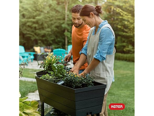 Keter Urban Bloomer Raised Garden Bed