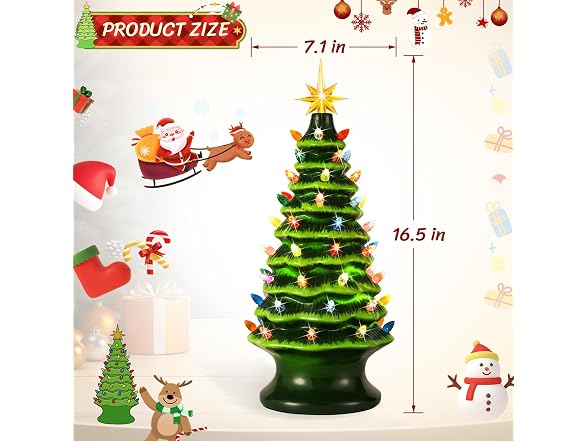 Lakumu 16.5 Table Top Christmas Tree