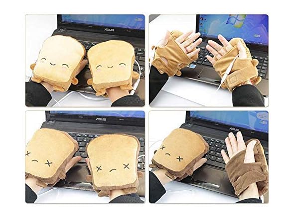 USB Hand Warmers, Cute USB Heated Gloves