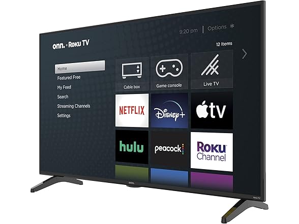 Onn 43" Class 4K UHD LED Smart TV HDR (1