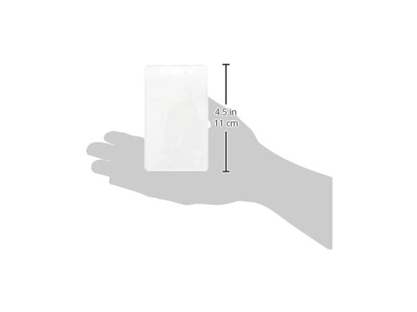 Amazon Basics ID Badge Holders, Vertical