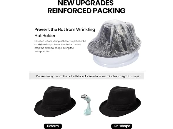 Simplicity Men (OS) Timelessly Classic Hats Fedora