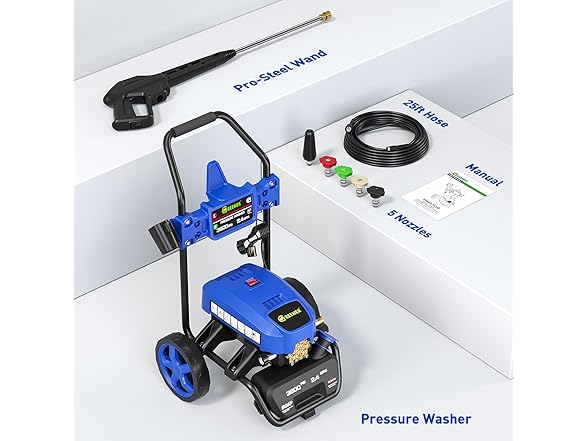 Pressure Washer Deep Blue