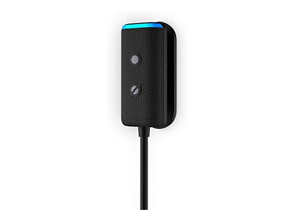 This item is in "Like New" condition but does not include accessories. It includes the only the device (Echo Auto (2nd Gen) with attached mic and speaker modules). No cable, auxillary cable, fast car charger or mounts.