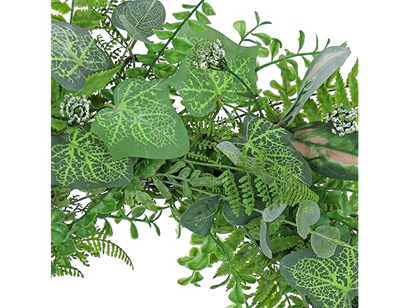 National Tree Company Artificial Spring Woven Base Wreath