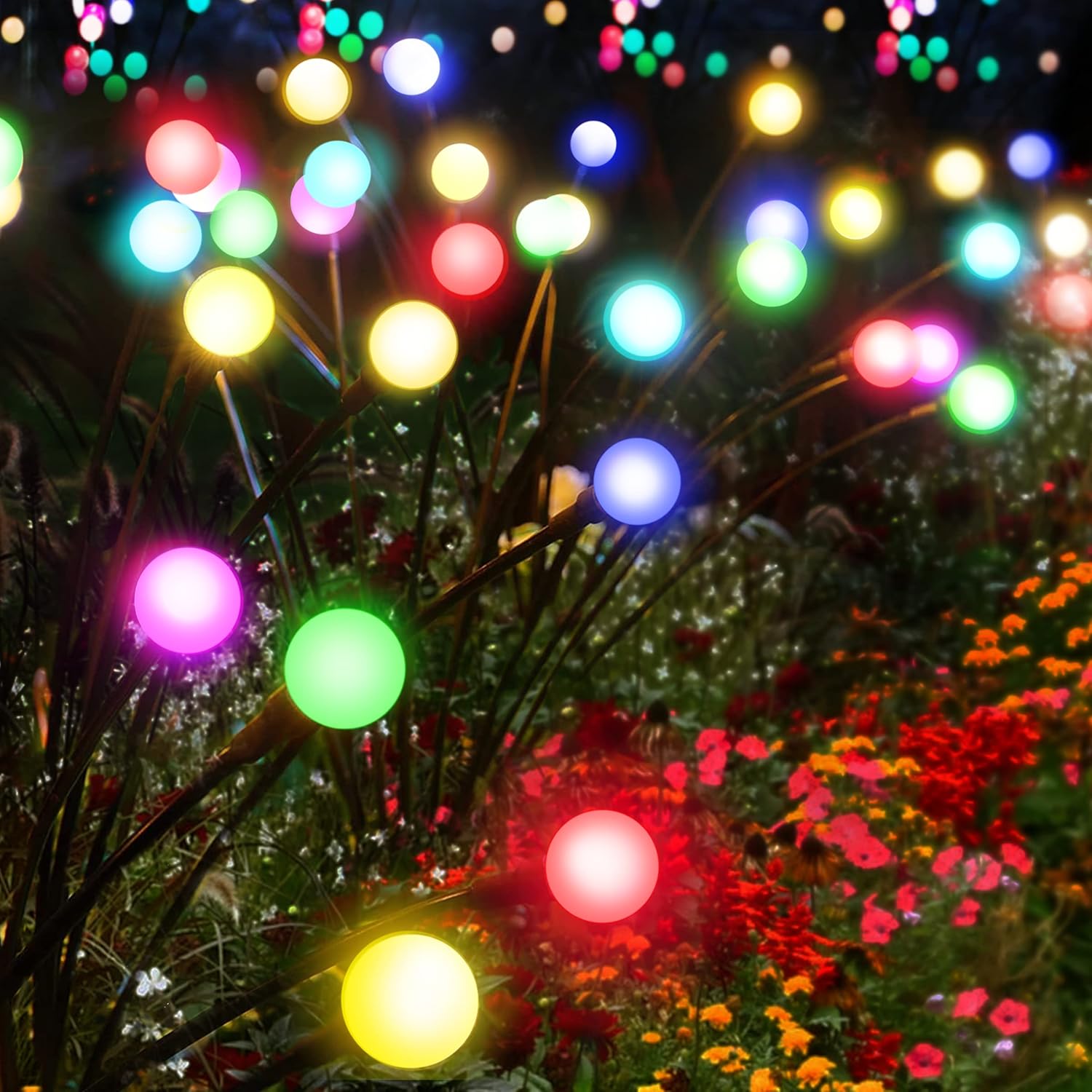 4-PK Firefly Lights with Flexible Wires White - Gallery 19