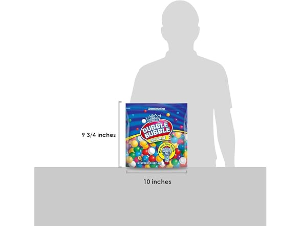 Dubble Bubble Gumball Machine Refill 3.3 lb.