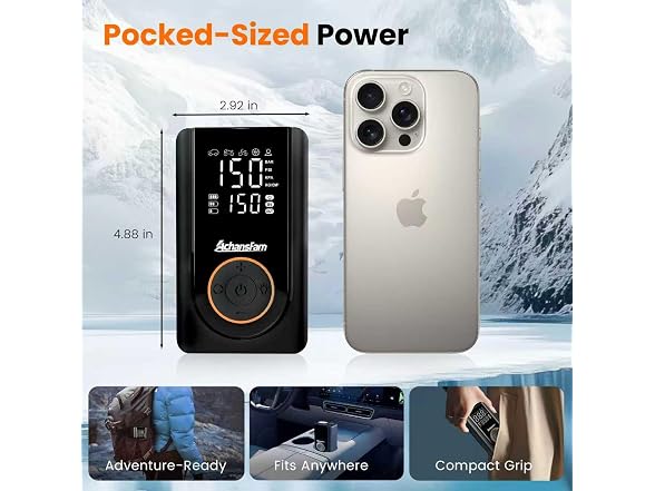 L9 Pro Tire Inflator Portable Air Compressor