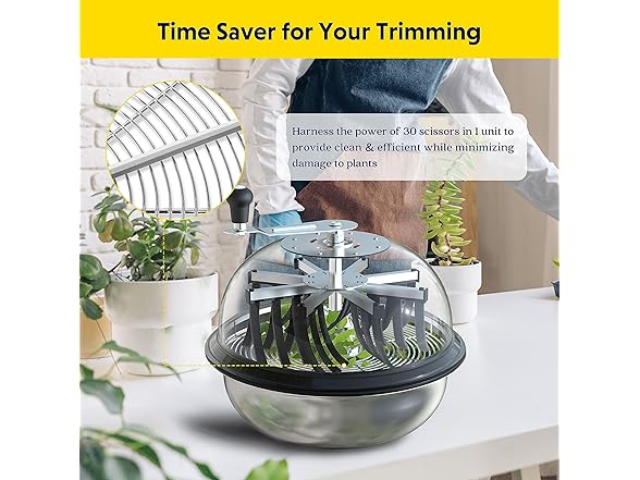 iPower Bud Trimmer 16in w/Pruner