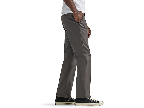 Lee Flat Front Charcoal (30x32)
