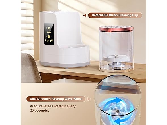 Jnconser Electric Makeup Brush Cleaner
