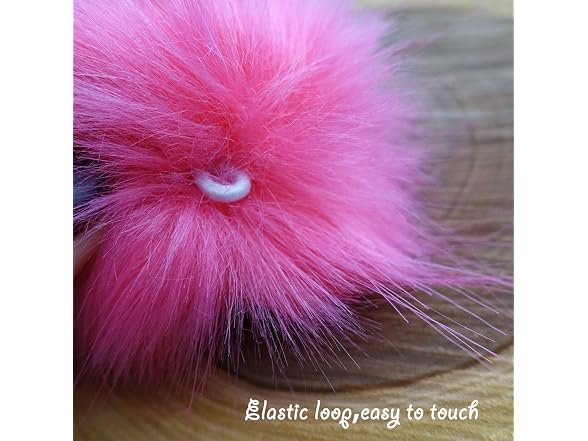 Faux Fur Pom Pom Balls DIY Fox Fur Fluffy