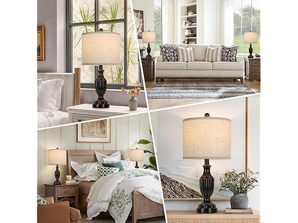 TOBUS Table Lamp Set of 2