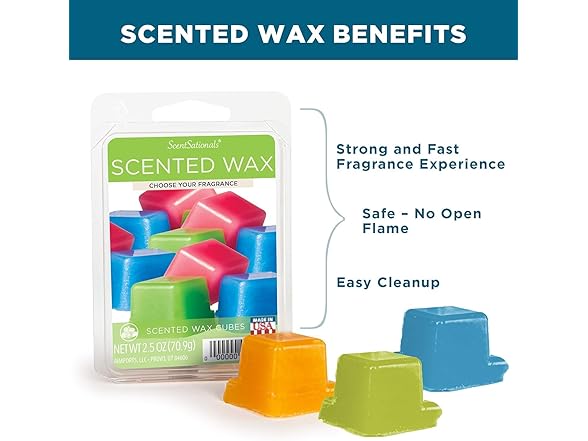 Scentsationals Wax Melts, Wax Cubes