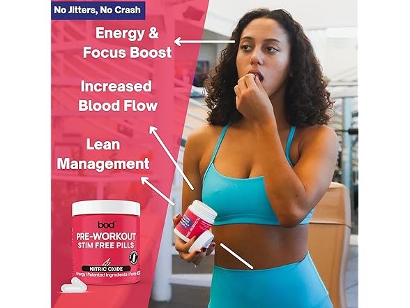 Goba Tea  BOD Pre Workout Pills