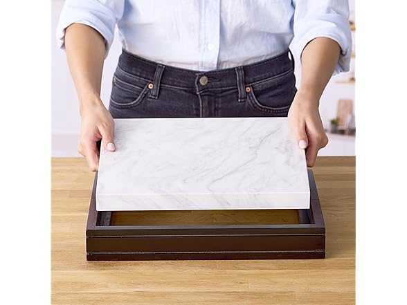 Freezable Cooling Charcuterie Serving Tray, 12.75 Inch