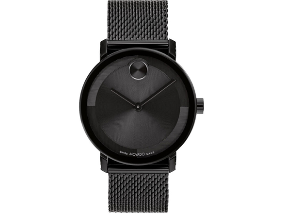 Movado Bold Quartz Black Dial Men's Watch