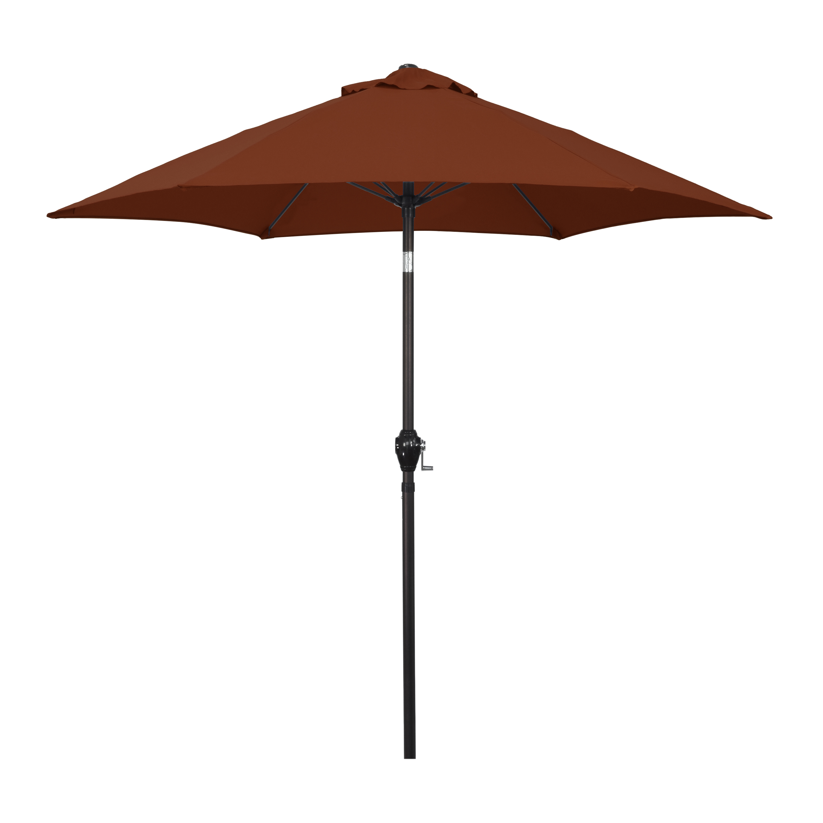 Astella 7.5'Rd Tiliting Aluminum Patio Umbrella, Crank Open - Gallery 34