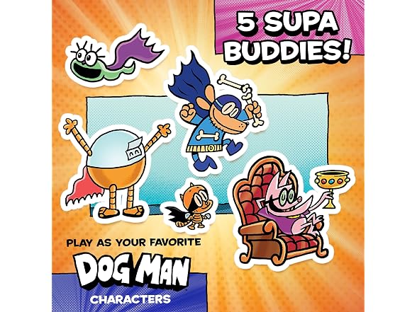 Dog Man Twenty Thousand Fleas Under the Sea Board Game