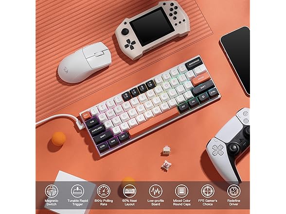 Redragon K683 Rapid Trigger HE Gaming Keyboard