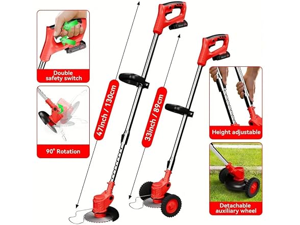 Generic GAR-28 21V Cordless Weed Wacker Trimmer