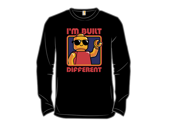 Confident Brick Character