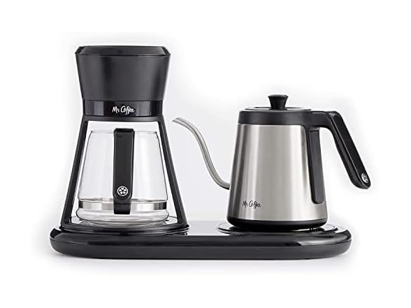 Mr Coffee Pour Over Maker 6-Cup Black