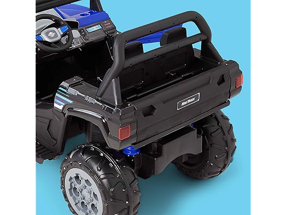 Kid Trax UTV Electric Ride On Toy, Blue