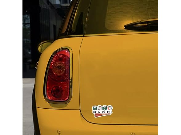 This is How I Roll Sushi Sticker 3"