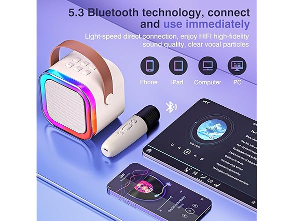 Mini Portable Karaoke Machine