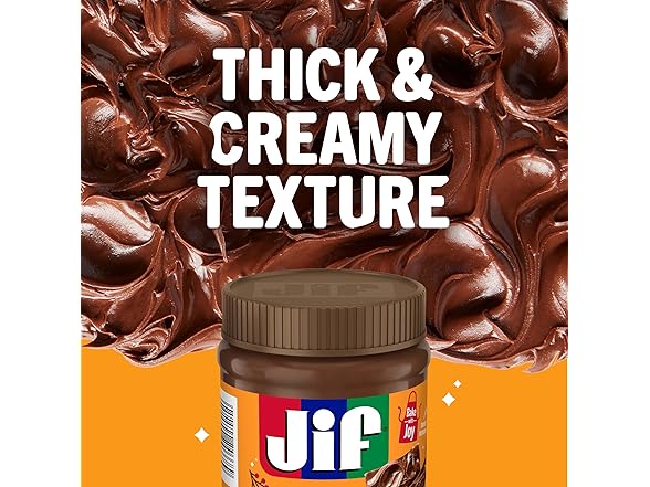 Jif Peanut Butter & Chocolate Spread, 15 Oz. Jar