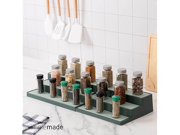 SIMPLEMADE 3-Tier Spice Rack Organizer