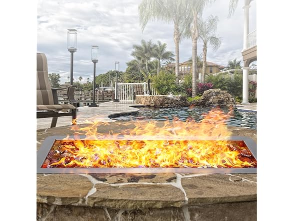 24 x 8 inch Drop-in Fire Pit Pan