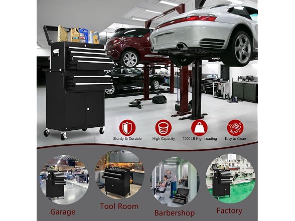 Towallmark 8-Drawer Rolling Tool Chest