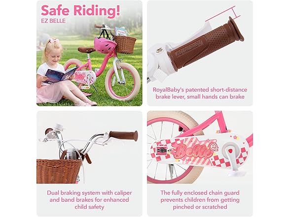 RoyalBaby Girls Belle EZ Bike Balance - Gallery 6