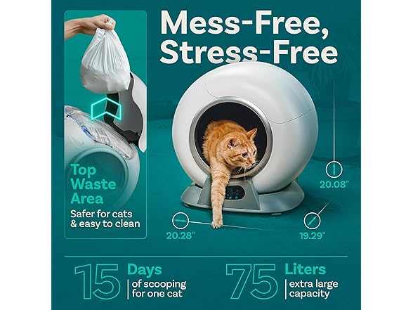 PetCove PurrTek Cat Litter Robot