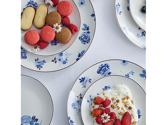 Stone Lain Viola 12-Piece Dinnerware Set