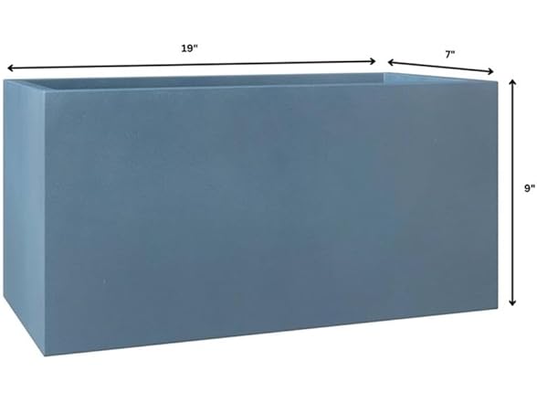 LeisureMod BP9 Bloom Planter Aged Concrete Planter