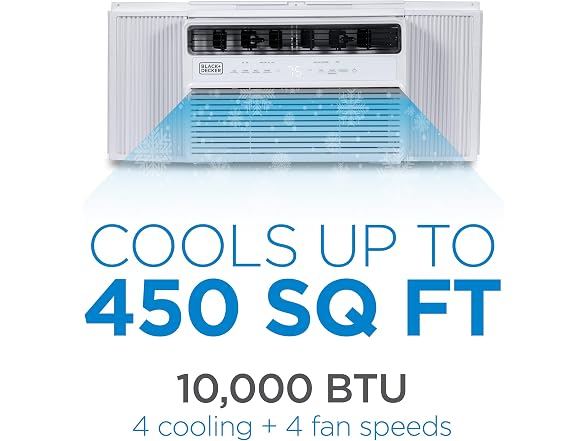 BLACK+DECKER BD10NWES 10000 BTU Window AC