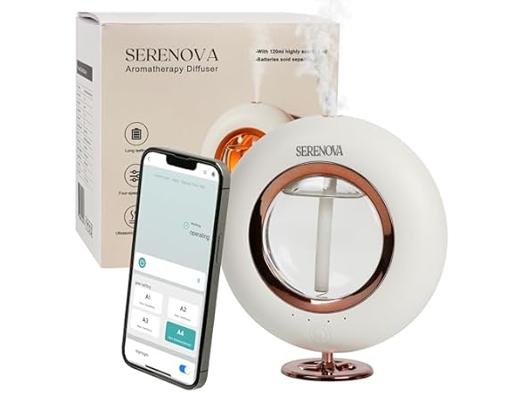 Serenova Battery Operated Aromatherapy Diffuser