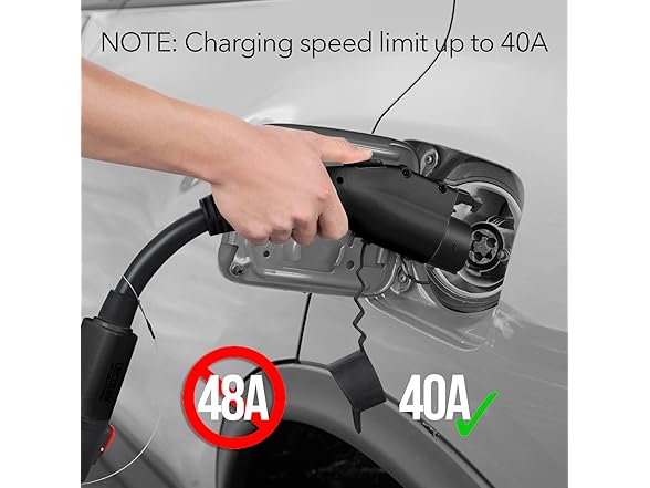 Lectron TeslaJ1772BlkUSAR Adapter Refurbished