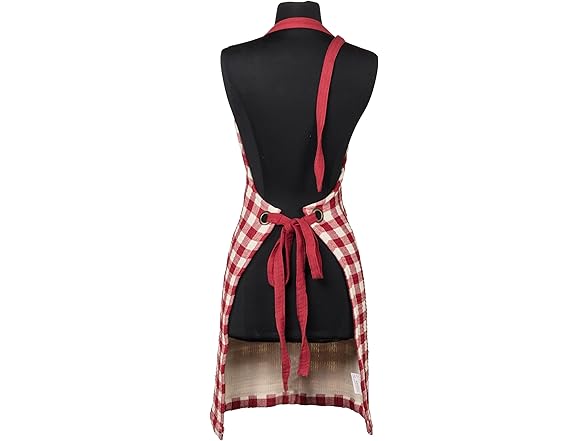 Abbott Collection Small Check Gingham Apron