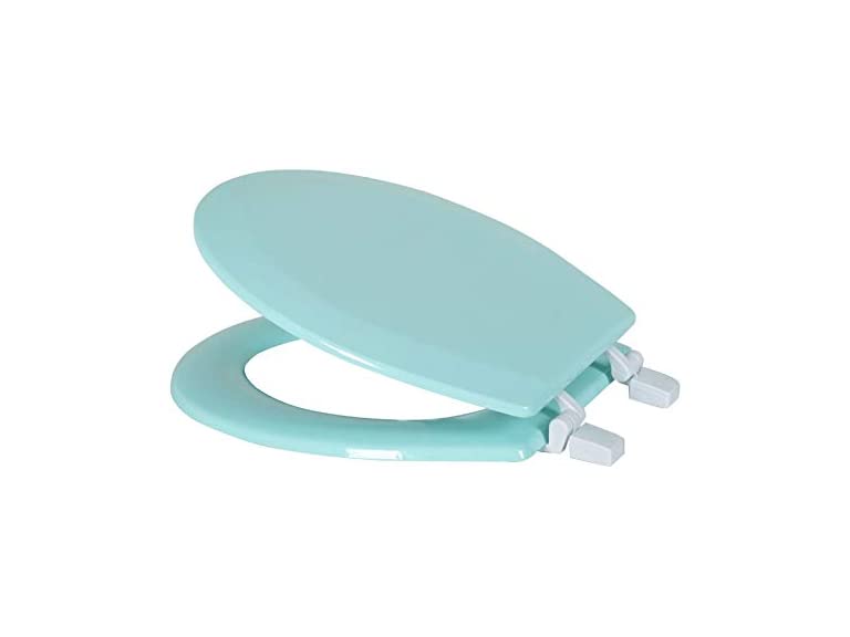 J&V Textiles 808-MT Toilet Seat With Beveled Edge Mint