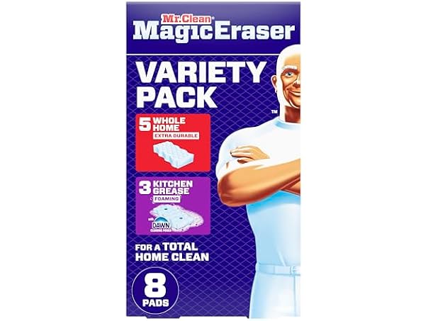 $5.99, Was $9.95, 39% Off! Mr Clean Magic Eraser Variety Pack 8 Count dealfomo