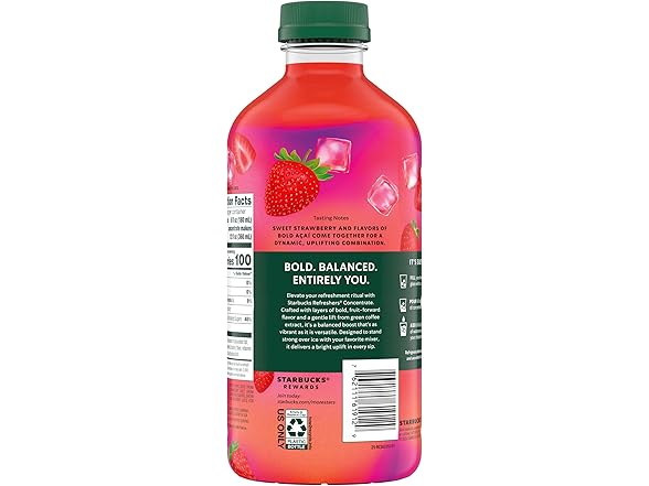Starbucks Refreshers Concentrate Strawberry Acai