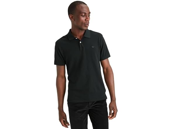 Dockers Slim Fit Polo Black (M)